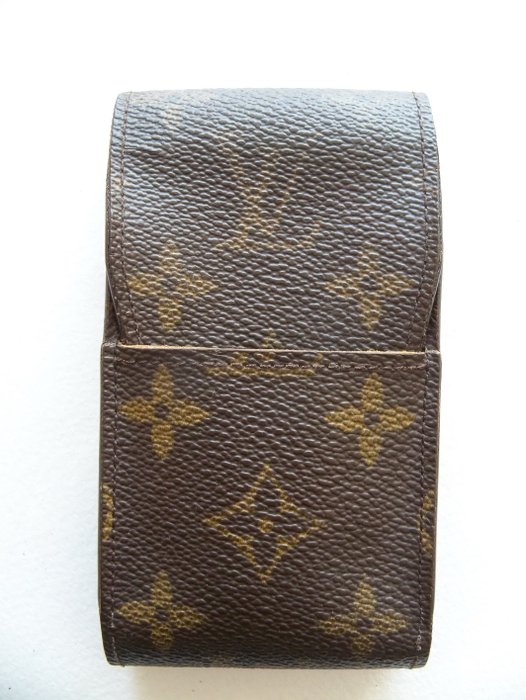 Louis Vuitton - 烟盒 - 涂层帆布，针叶林皮革
