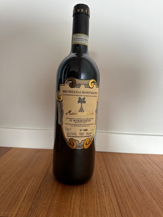 2011 Il Marroneto, Madonna delle Grazie - Brunello di Montalcino DOCG - 1 Bottle (0.75L)