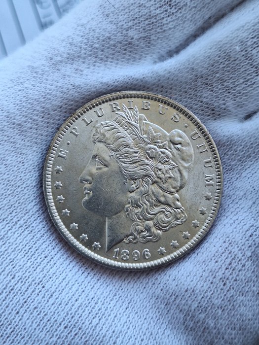 美国. Morgan Dollar 1896  (没有保留价)