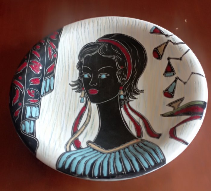 Emailleschild - Keramik