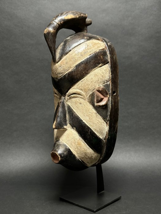 Maschera di guerra - Kifwebe - Repubblica Democratica del Congo  (Senza Prezzo di Riserva)