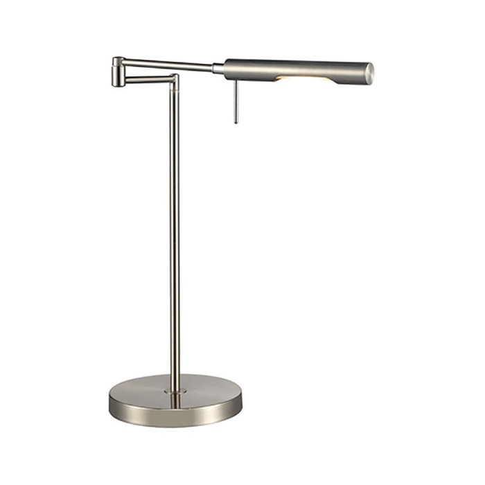 Desk lamp - chrome metal