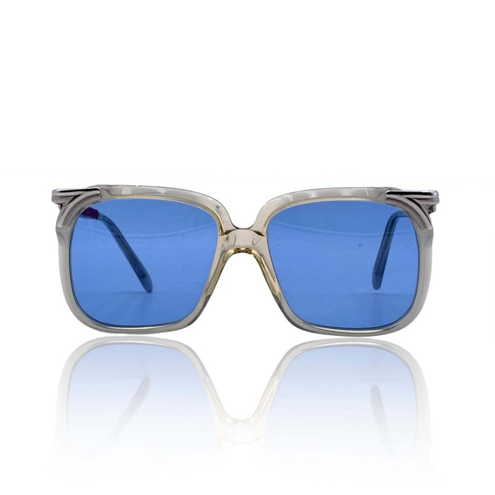 Cazal - Vintage Grey Sunglasses Mod. 112 Col. 01 52/16 130 mm - Lunettes de soleil