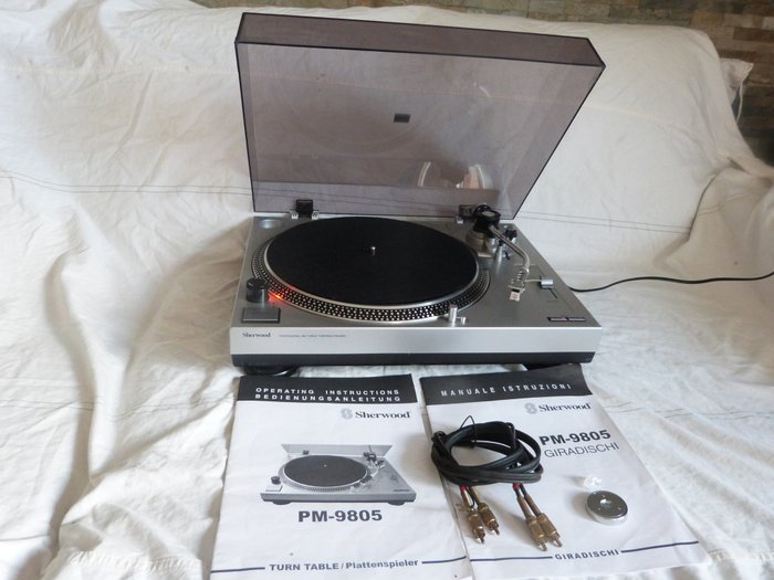 Sherwood - PM-9805 Profesjonalny, wysokiej jakości system szybkiego startu Gramofon