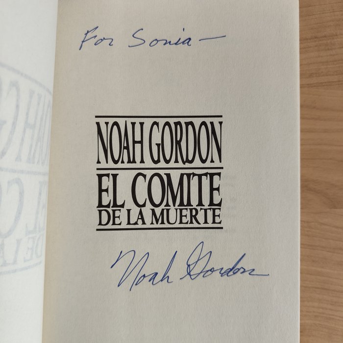 Noah Gordon - El Comité de la Muerte - 1994