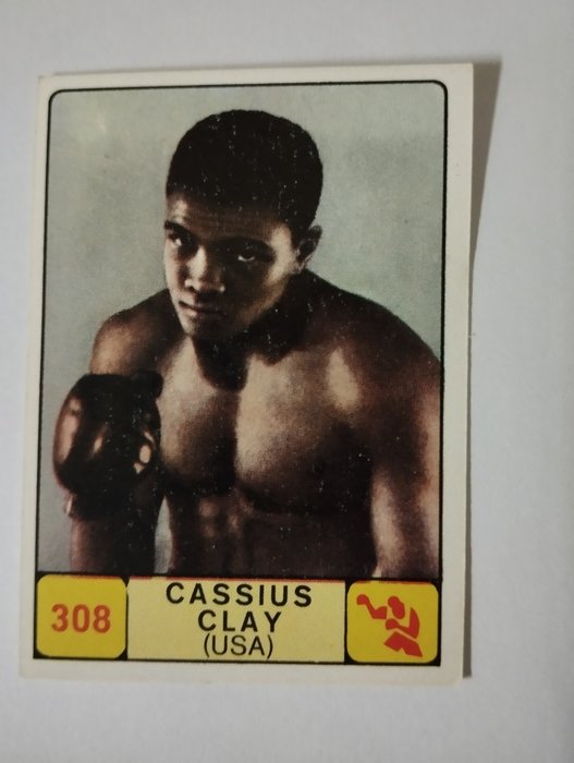 Panini - Campioni Dello Sport 1968/69 - #308 Cassius Clay - 1 Card