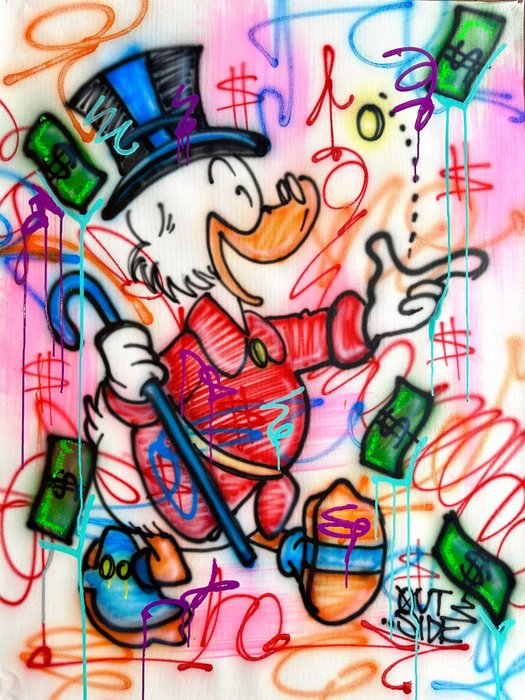 Outside - Scrooge Mc Duck - my money