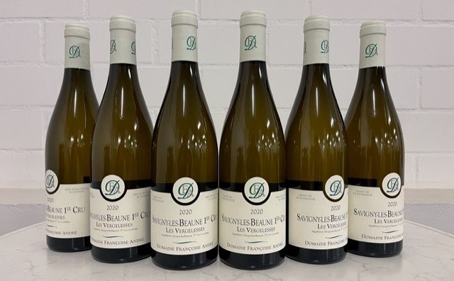 2020 Savigny les Beaune 1° Cru "Les Vergelesses". Domaine Francoise André - Burgundia - 6 Bottles (0.75L)