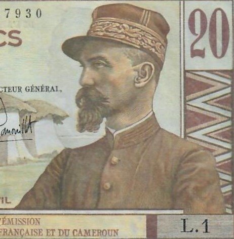 法屬赤道非洲. - 20 francs ND(1957) - Pick 30  (沒有保留價)