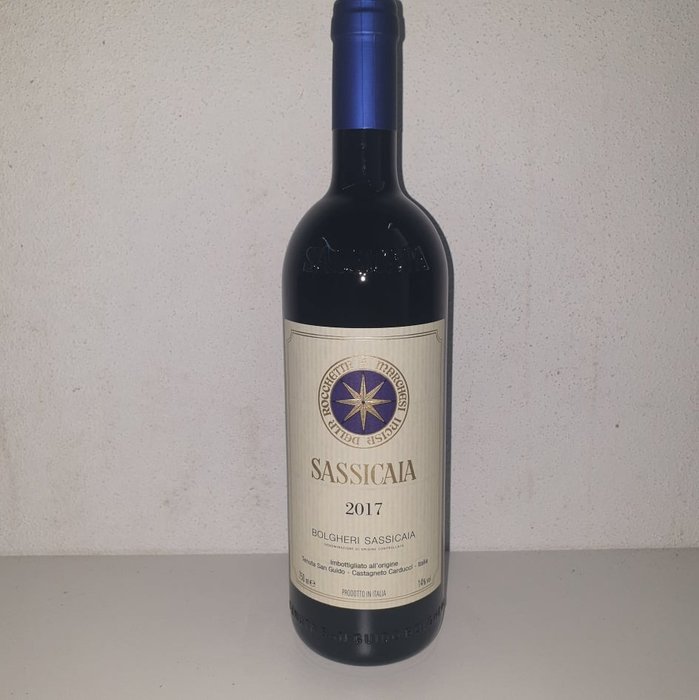 2017 Tenuta San Guido, Sassicaia - 超级托斯卡纳 - 1 Bottle (0.75L)