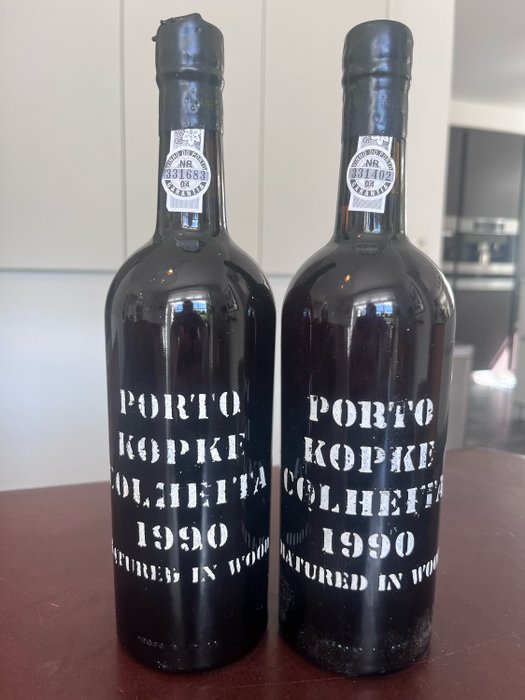 1990 Kopke - Douro Colheita Port - 2 Bottiglia (0,75 litri)