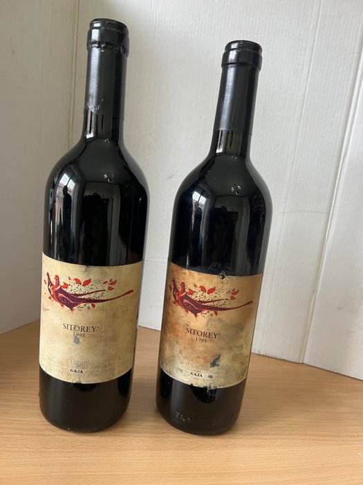 1998 Gaja Sitorey - Piamonte - 2 Botellas (0,75 L)