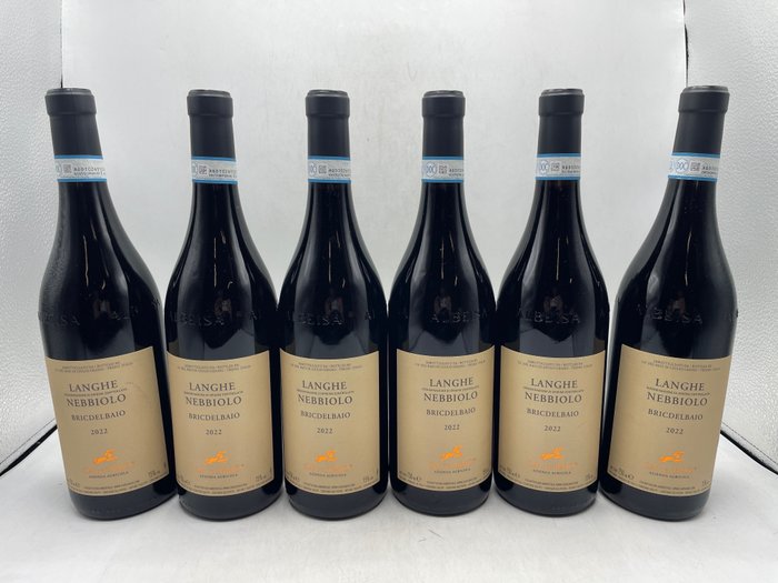 2022 Ca Del Baio, Bric Del Baio Langhe Nebbiolo - Piemont DOC - 6 Bottles (0.75L)