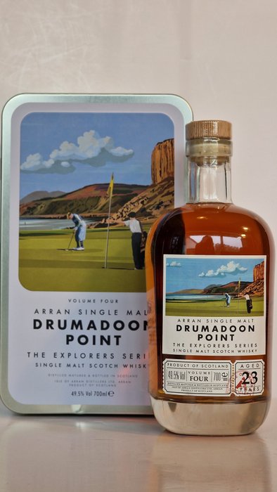 Arran 23 years old - Drumadoon Point - The Explorer Series Volume 4 - Original bottling  - 700 ml