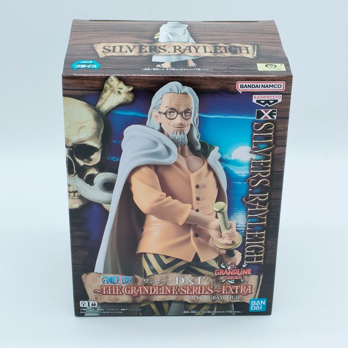 BANDAI - Statue - One Piece - THE GRANDLINE SERIES: EXTRA - Silvers Rayleigh - From Japan - Plast