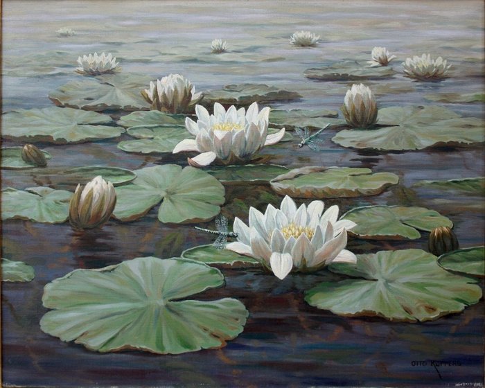 Otto Küppers (1888-1986) - Water lilies