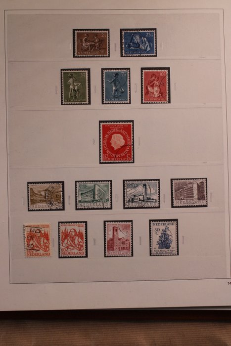 Niederlande 1954/1984 - Sammlung in 2 Safe Dual-Vordruckalben