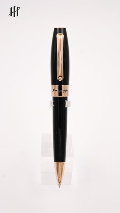 Montegrappa - Fortuna Mechanical Pencil Black Rgp (ISFORQRC) - Lapiseira