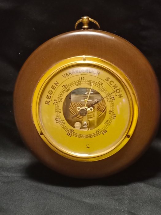 Lufft - Barometer - Wood brass