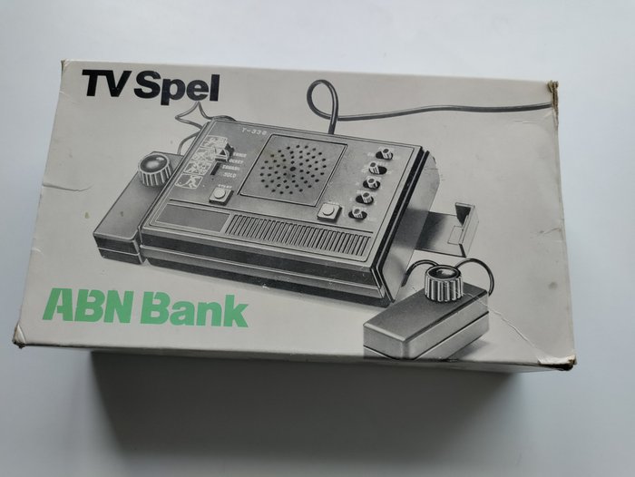 ABN Bank T-338 TV Spel - Pong-clone - 電子遊戲機 - 帶原裝盒