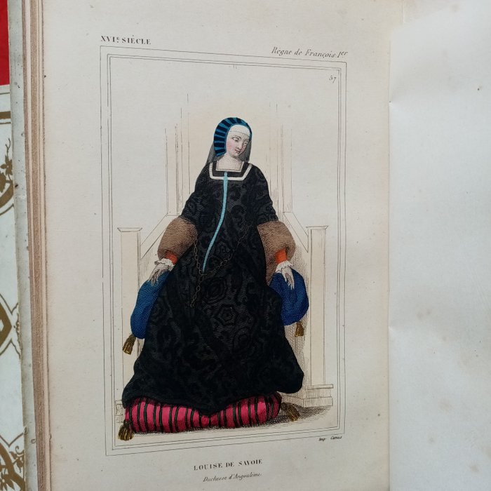 Le bibliophile Jacob et Paul Lacroix - Costumes historiques de la France - 1860