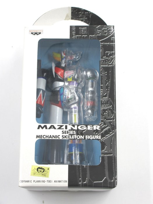 Banpresto - Játék UFO Robot Grendizer グレンダイザー Mazinger マジンガー Series Go Nagai Mechanic Skelton Figure Crane Game Prize - 1990-2000 - Japán