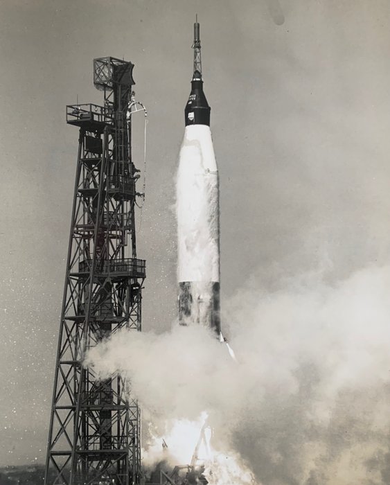 NASA - MA-9 Launch The Last Mercury Mission