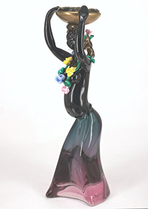 Attr. Seguso Vetri d'Arte - Skulptur, 36,5 cm - 36.5 cm - Glas - 1970