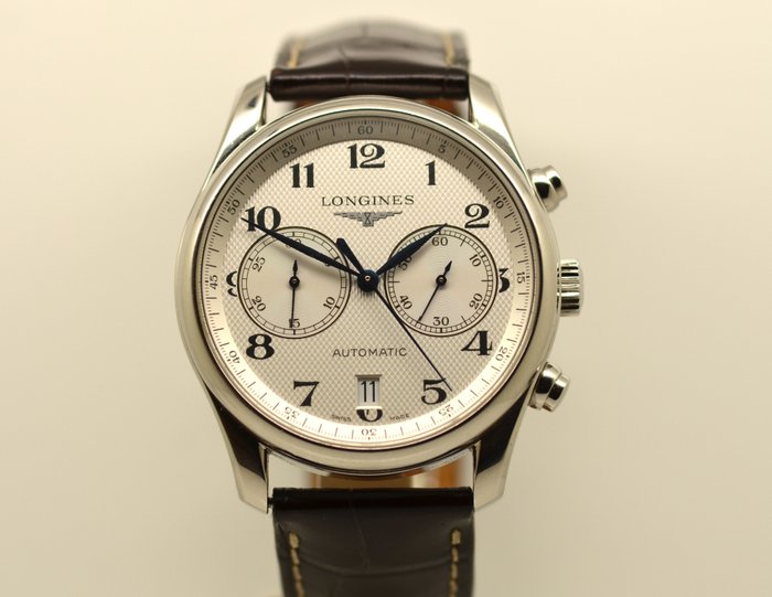Longines - Chronograph Master Collection. - L2.629.4 - Herre - 2000-2010