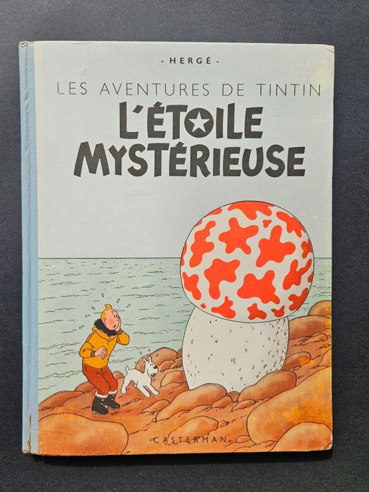 Tintin T10 - L'étoile mystérieuse (A23) - C - 1 Album - Reproduksjon - 1944