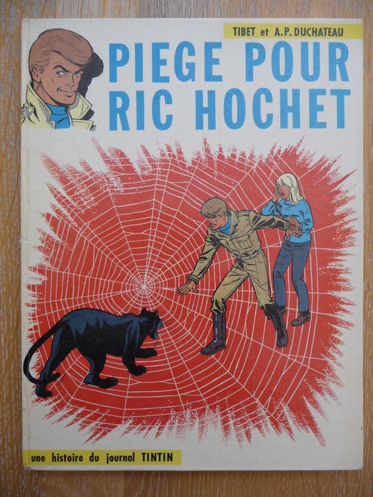 Ric Hochet T5 - Piège pour Ric Hochet - C - 1 Album - Prima edizione - 1967