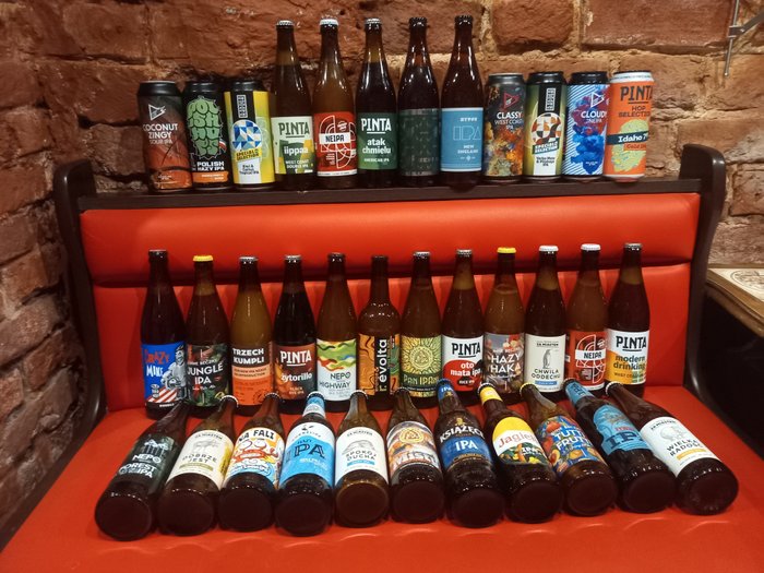 Various breweries - IPA collection - 50cl -  35 bottles 