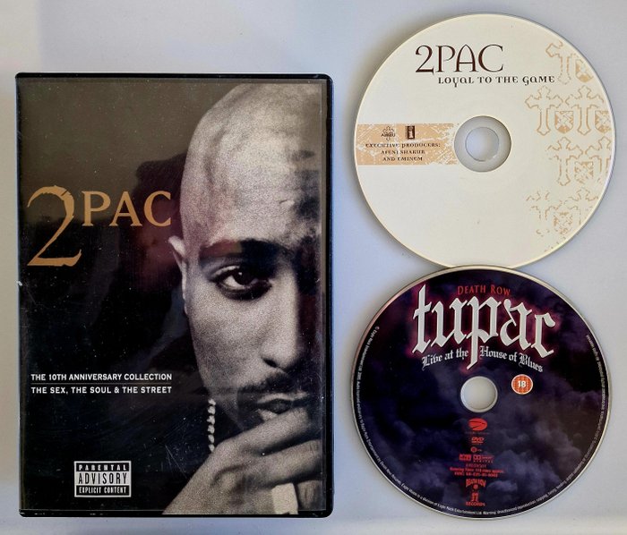 2Pac - The 10th Anniversary Collection (3xCD Box The Sex, The Soul & The Street) + 2 cd's extra! - Multiple titles - CD - 2007