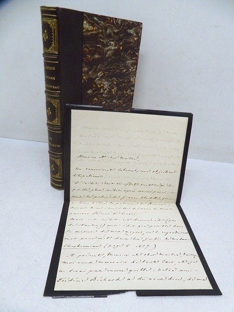 Signé; Armand de Pontmarin - ‎Les jeudis de Madame Charbonneau [avec lettre autographe signée] - 1862