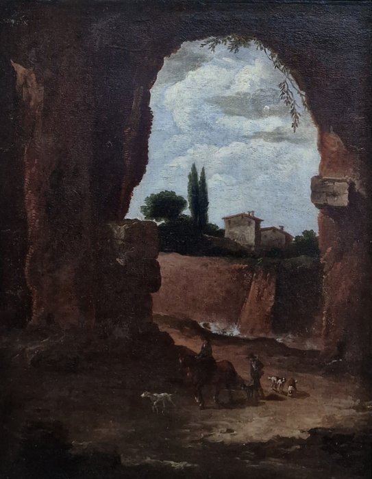 Scuola italiana (XVII) - Paesaggio