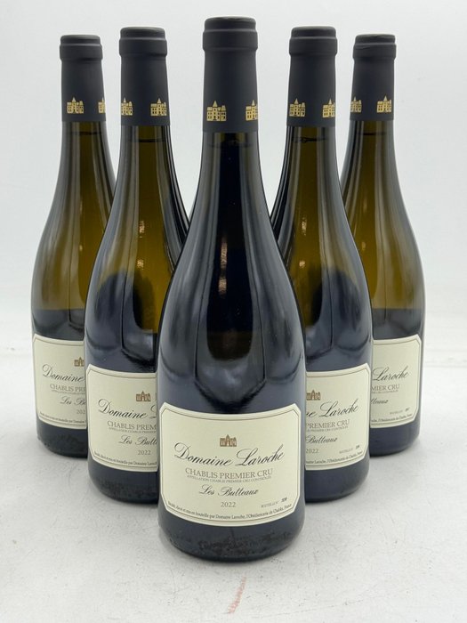 2022 Chablis 1° Cru "Les Butteaux" - Domaine Laroche - Chablis - 6 Bottiglie (0,75 L)