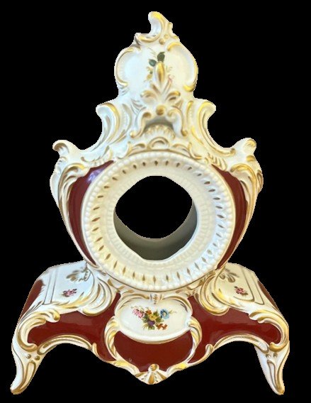 Uhr - Sächsische Porzellan-Fabrik Carl Thieme zu Potschappel - Porzellan - 1850-1900