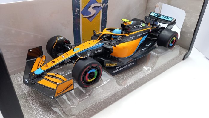 Solido 1:18 - Model car - McLaren MCL36 L. Norris Emilia Romagna GP 2022 - (code PT103)