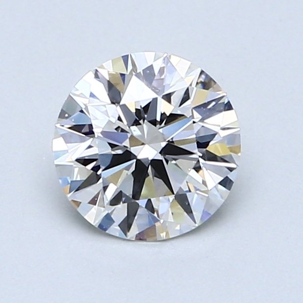 1 pcs Diamant - 1.00 ct - Rund, brillant - F - VS2