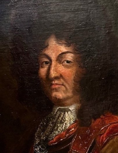 Ecole Française (vers 1700) - Portrait de Louis XIV - Le Roi Soleil