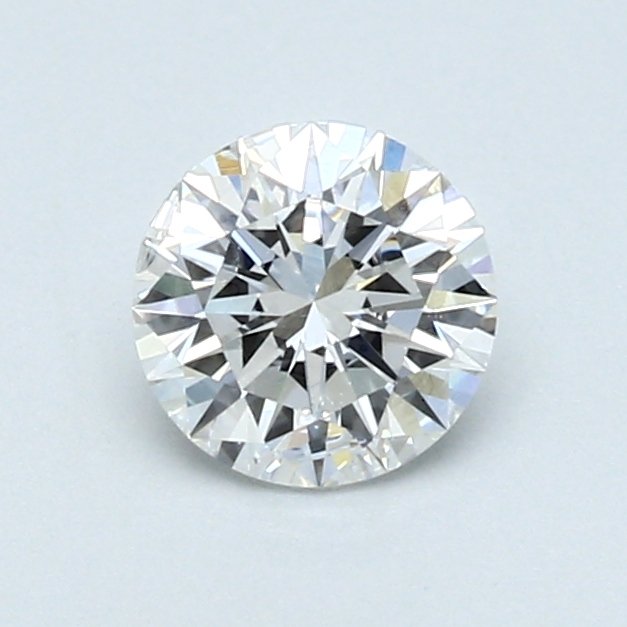1 pcs Diamante - 0.70 ct - Redondo, brillante - E - VS2