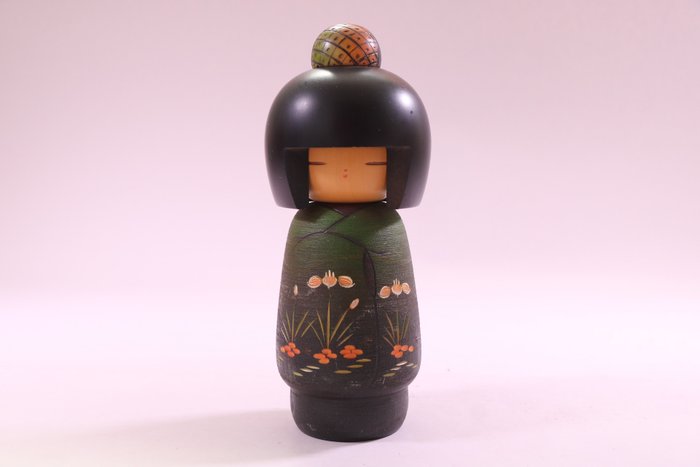 Japanese Kokeshi doll  - Păpușă - Japonia