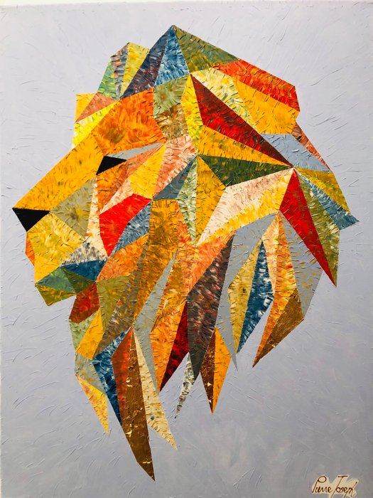 Pierre Joseph - Mosaic Lion