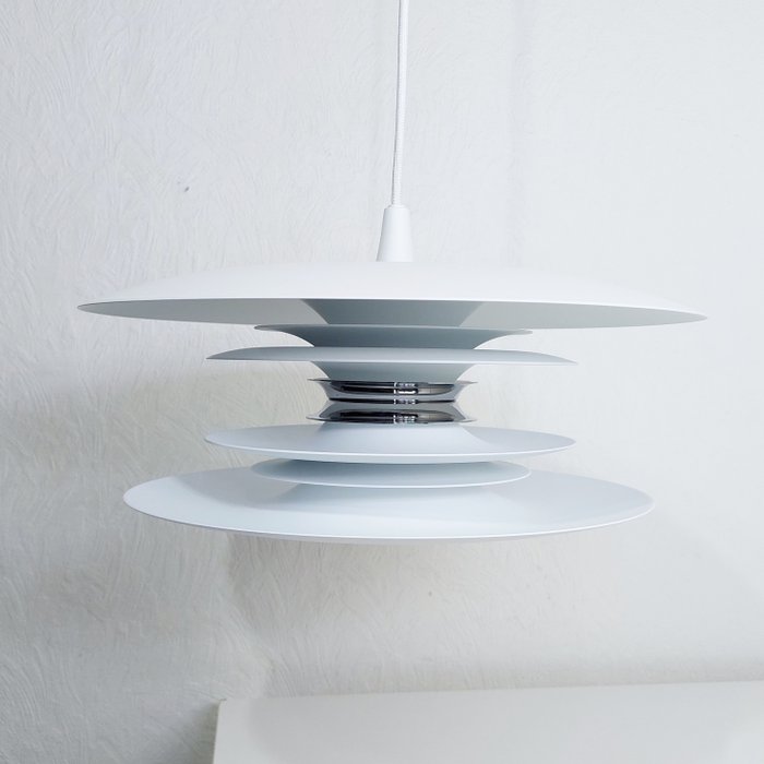 Belid - - Joakim Fihn - Lampe à suspendre - Diablo Ø40 - Blanc - Aluminium