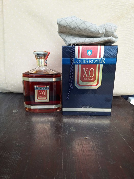 Louis Royer - Cognac XO boxes  - b. 1980‹erne - 70 cl