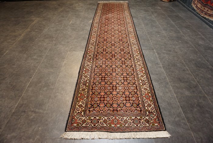 Bijar Iran alergător - Carpetă - 380 cm - 87 cm