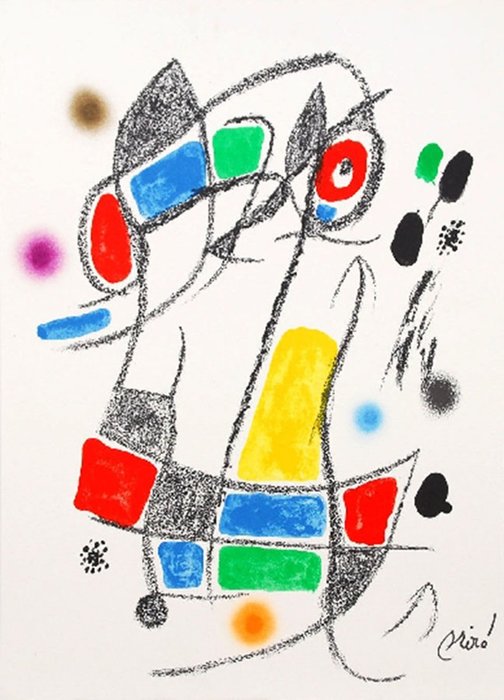 Joan Miro (1893-1983) - Joan Miró - Maravillas con variaciones acrosticas 1