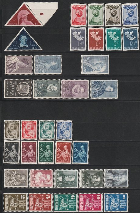 Niederlande 1933/1950 - Auswahl aus dieser Zeit - NVPH