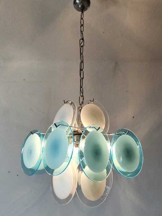Mazzega - Hängande lampa - Glas