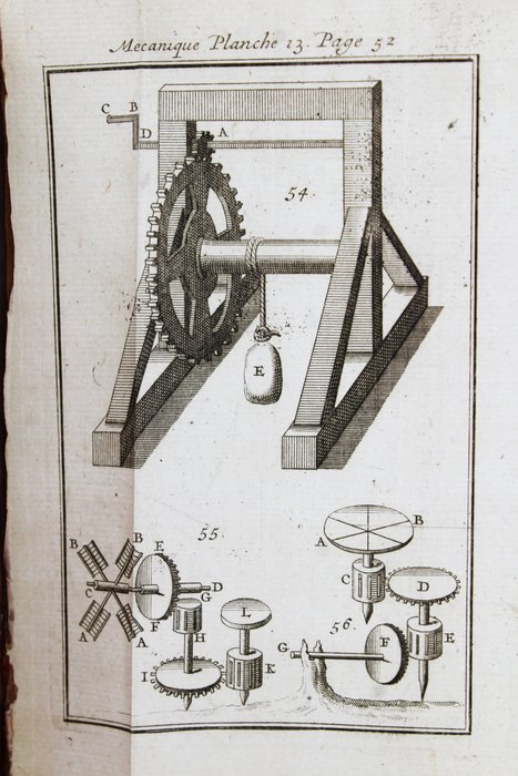 Ozanam - Traité de mécanique - 1720